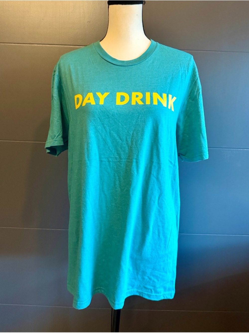 DAY DRINK Teal Graphic Tee by Deep Eddy